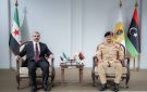 الشيباني يبحث مع نائب قائد الجيش الليبي ملفات أمنية ومصير سوريين مفقودين