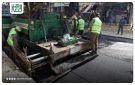 تزفيت 3250 مترا مربعا من الشوارع المحيطة بدوار معراته في عفرين