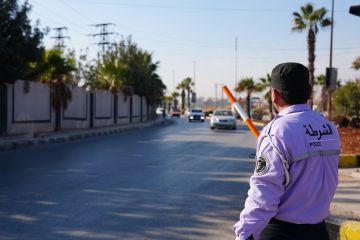 حملة تضامن مع شرطي سوري بعد محاولة دهسه من قبل مجهولين (فيديو)