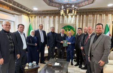 وفد من غرفة صناعة دمشق يضع على طاولة الشعار حلولا للصناعة الوطنية