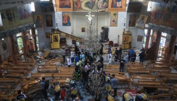 وزارة العدل تحيل منفذي تفجير كنيسة مار إلياس إلى القضاء