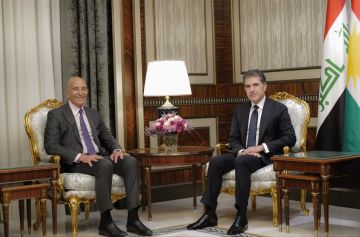 رئيس إقليم كردستان العراق يستقبل المبعوث الأمريكي الخاص لسوريا في بغداد