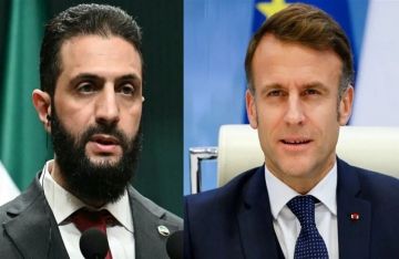 الشرع وماكرن يؤكدان على ضرورة احتواء التصعيد في المنطقة