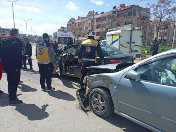 وفاة شخصين واصابة 19 بـ 14 حادث سير في عموم سوريا وفاة شخصين واصابة 19 بـ 14 حادث سير في عموم سوريا