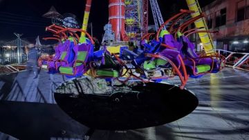 وفاة شابة واصابة طفلتين بسقوط عارضة في مدينة الملاهي بالشاطئ الأزرق