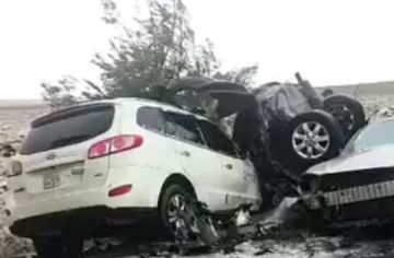 وفاة شخصين واصابة 5 اخرين بحادث سير على طريق حمص دمشق وفاة شخصين واصابة 5 اخرين بحادث سير على طريق حمص دمشق