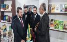 مدير المعهد الدبلوماسي يزور جناح جامعة الفرات في معرض الكتاب - sy