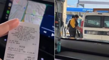 عامل محطة وقودفي تركيا يطرد من عمله بسبب بوتين عامل محطة وقودفي تركيا يطرد من عمله بسبب بوتين