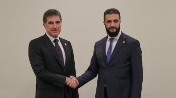 بيان: الشرع في اتصال هاتفي مع بارزاني أدان الهجمات على إقليم كردستان العراقي