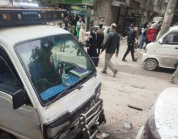 اصابات بانفجار قنبلة يدوية في حي السكري بحلب