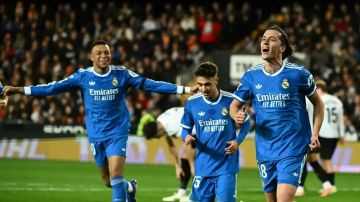 ريال مدريد يتخطى فالنسيا على ملعبه مواصلا الضغط على المتصدر برشلونة بالدوري الاسباني