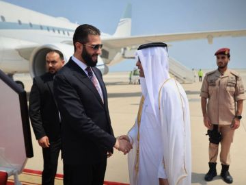 الشرع يصل إلى قطر ضمن جولته الخليجية