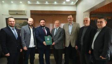 اجتماع في غرفة الصناعة لتطوير آليات النهوض بالصادرات الوطنية.