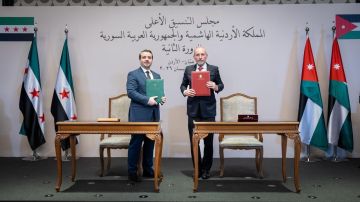 توقيع نحو 10 اتفاقيات ومذكرات تفاهم بين سوريا والأردن توقيع نحو 10 اتفاقيات ومذكرات تفاهم بين سوريا والأردن