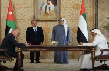 اتفاق أردني إماراتي لتنفيذ مشروع سكة حديد ميناء العقبة وربطه بالموانىء السورية