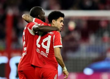 بايرن ميونخ يعزز صدارته بخماسية بشباك هوفنهايم في الدوري الالماني