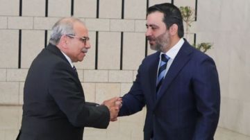 الشيباني وسلام يبحثان تعزيز التعاون الثنائي بين سوريا ولبنان الشيباني وسلام يبحثان تعزيز التعاون الثنائي بين سوريا ولبنان