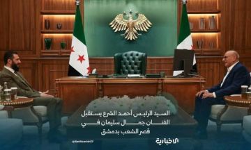 الشرع يستقبل جمال سليمان و الأخير يعلق على تفاصيل اللقاء الشرع يستقبل جمال سليمان و الأخير يعلق على تفاصيل اللقاء