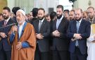 حقائب باليستية تحيط بأحمد الشرع خلال صلاة العيد في حلب (فيديو)