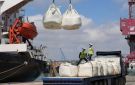 مرفأ طرطوس يصدر أول باخرة كبريت ترانزيت من العراق