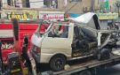 إصابة 5 مدنيين جراء انفجار حافلة في حي الورود بدمشق