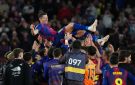 برشلونة يسحق ريال بيتيس بثلاثية في ليلة وداع هدافه البولندي ليفاندوفسكي