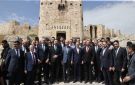 على رأسه ابن أردوغان .. وفد تركي يجري جولة في حلب
