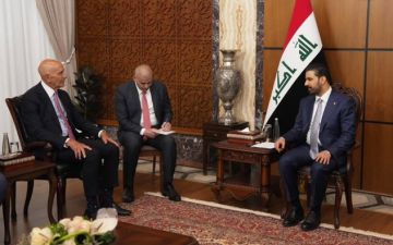 رئيس الوزراء العراقي يبحث مع توم باراك مشروع إعادة تأهيل خط أنابيب النفط كركوك بانياس رئيس الوزراء العراقي يبحث مع توم باراك مشروع إعادة تأهيل خط أنابيب النفط كركوك بانياس