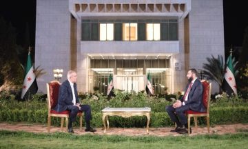 بعد تصريحات ترامب حول سوريا و حزب الله .. المقابلة الكاملة للشرع من قناة المشهد ( فيديو ) بعد تصريحات ترامب حول سوريا و حزب الله .. المقابلة الكاملة للشرع من قناة المشهد ( فيديو )