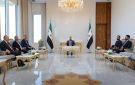 تنسيق أمني وتبادل الخبرات.. الرئيس السوري يستقبل وزير الداخلية التركي في دمشق