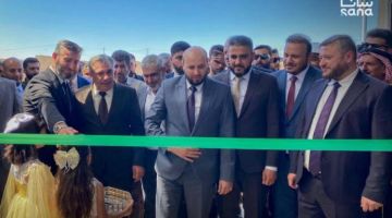 افتتاح محطة مياه علوك بالحسكة