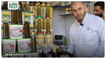 حماية المستهلك بحلب تضبط كميات ضخمة من زيت الزيتون المغشوش قبل طرحها في الأسواق حماية المستهلك بحلب تضبط كميات ضخمة من زيت الزيتون المغشوش قبل طرحها في الأسواق