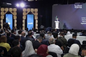 انطلاق المعرض والمؤتمر الدولي لقطاعات الزراعة والغذاء والصناعة بدمشق بمشاركة أكثر من 200 عارض انطلاق المعرض والمؤتمر الدولي لقطاعات الزراعة والغذاء والصناعة بدمشق بمشاركة أكثر من 200 عارض