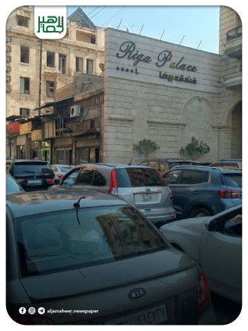حلب تختنق.. والسيارات تسحب البساط من تحت أقدام المشاة! حلب تختنق.. والسيارات تسحب البساط من تحت أقدام المشاة!