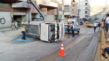 الدفاع المدني: تسجيل حالة وفاة و20 اصابة بـ حوادث سير في سوريا