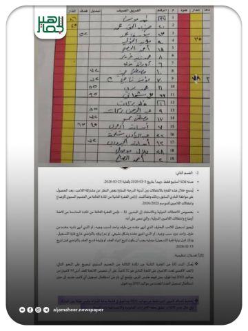 نادي الحرية يحتج على مخالفة الوحدة للقرارات الاتحادية ويطالب بـ 
