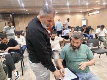 التجارة الداخلية في الرقة تختبر المتقدمين لمسابقة التوظيف