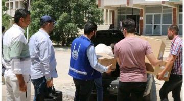 دعم مخبري جديد للمشفى الوطني في رأس العين دعم مخبري جديد للمشفى الوطني في رأس العين