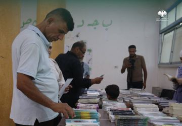 معرض كتاب في المركز الثقافي بدير الزور لتعزيز التعاون الثقافي وتشجيع القراءة