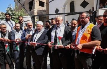 بدعم تركي.. إعادة افتتاح مسجد القدس بمخيم اليرموك في دمشق بدعم تركي.. إعادة افتتاح مسجد القدس بمخيم اليرموك في دمشق