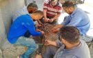 صيانة كابل هاتف رئيسي في حي الجورة بدير الزور بعد تعرضه للتعدي - sy