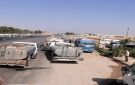أصحاب صهاريج المياه في الحسكة يحتجون على نقص المازوت
