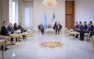 بعد وصوله دمشق...غوتيريش يبحث مع الشرع والشيباني دعم جهود التعافي المبكر وإعادة الإعمار