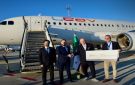 بعد غياب 14 عاما.. أولى رحلات LEAV Aviation الألمانية تهبط على خط دمشق (صور)