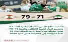 منتخبنا الوطني للشباب بكرة السلة يخسر أمام نظيره اللبناني، بنتيجة 71 -79 ضمن بطولة غرب آسيا لكرة السلة تحت 18 عاما المؤهلة إلى نهائيات كأس آسيا 2026. - sy