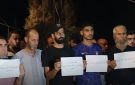 بعد فاجعة طريق دمشق دير الزور.. وقفة احتجاجية في تدمر للمطالبة بتحسين خدمات المشفى