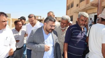 جولة تربوية على مدارس الشدادي ومركدا في محافظة الحسكة جولة تربوية على مدارس الشدادي ومركدا في محافظة الحسكة