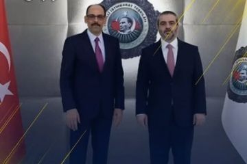 الشيباني ورئيس جهاز الاستخبارات التركية يبحثان عملية دمج تنظيم قسد في سوريا