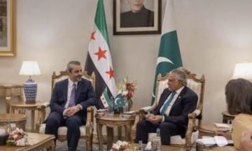 الشيباني: سوريا تدرس الانضمام إلى اتفاق مكة وترفع تمثيلها الدبلوماسي في باكستان إلى مستوى سفير الشيباني: سوريا تدرس الانضمام إلى اتفاق مكة وترفع تمثيلها الدبلوماسي في باكستان إلى مستوى سفير