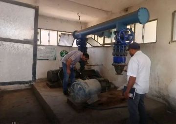 تأهيل 41 محطة مياه متضررة بديرالزور بعد ارتفاع منسوب الفرات تأهيل 41 محطة مياه متضررة بديرالزور بعد ارتفاع منسوب الفرات